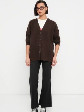 GAP Brown Cotton Cardigan